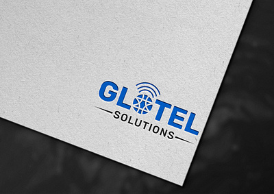 Logo Design For '' Glotel Solutions '' Company. banner best graphic design best logo design brand brand identity branding design designs graphic design logo logo art logo branding logo design logo designs logofolio logos social media post vector vector logo visual solution