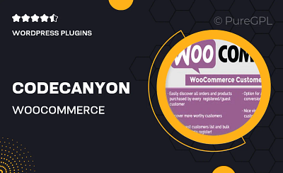 Codecanyon | WooCommerce Customers Manager Download affordable cheapest price digital products discounted gpl online store plugins premium themes web design web development website development wordpress plugins wordpress themes