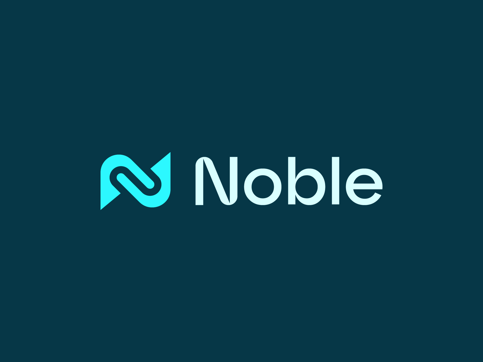 Noble Logo Design by Ahmed on Dribbble