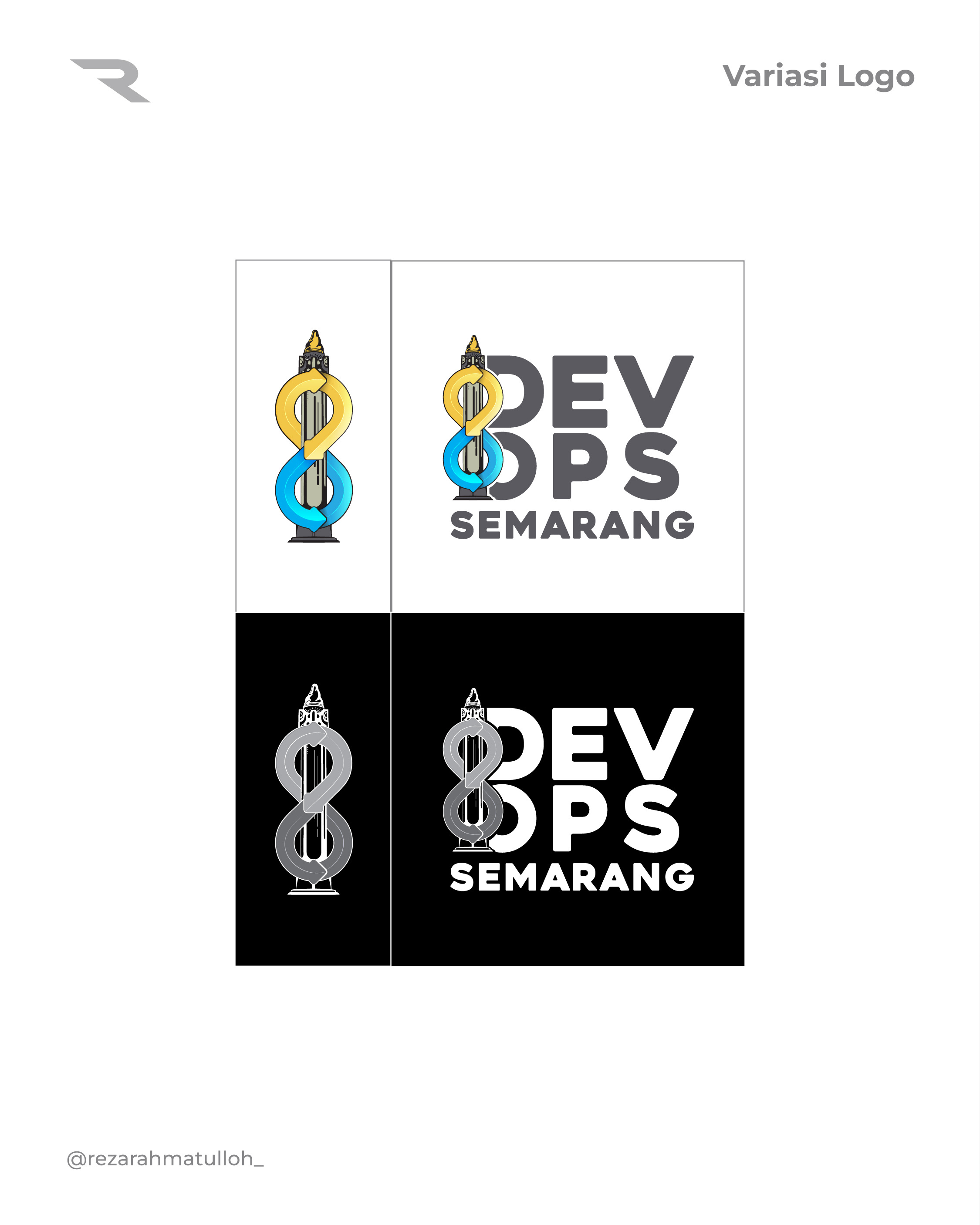 DEVOPS LOGO DESIGN by Reza Rahmatulloh on Dribbble