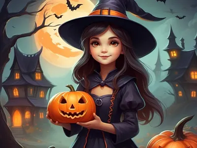 Patroness of Hellowin art drawing graphic design helloween patroness of hellowin