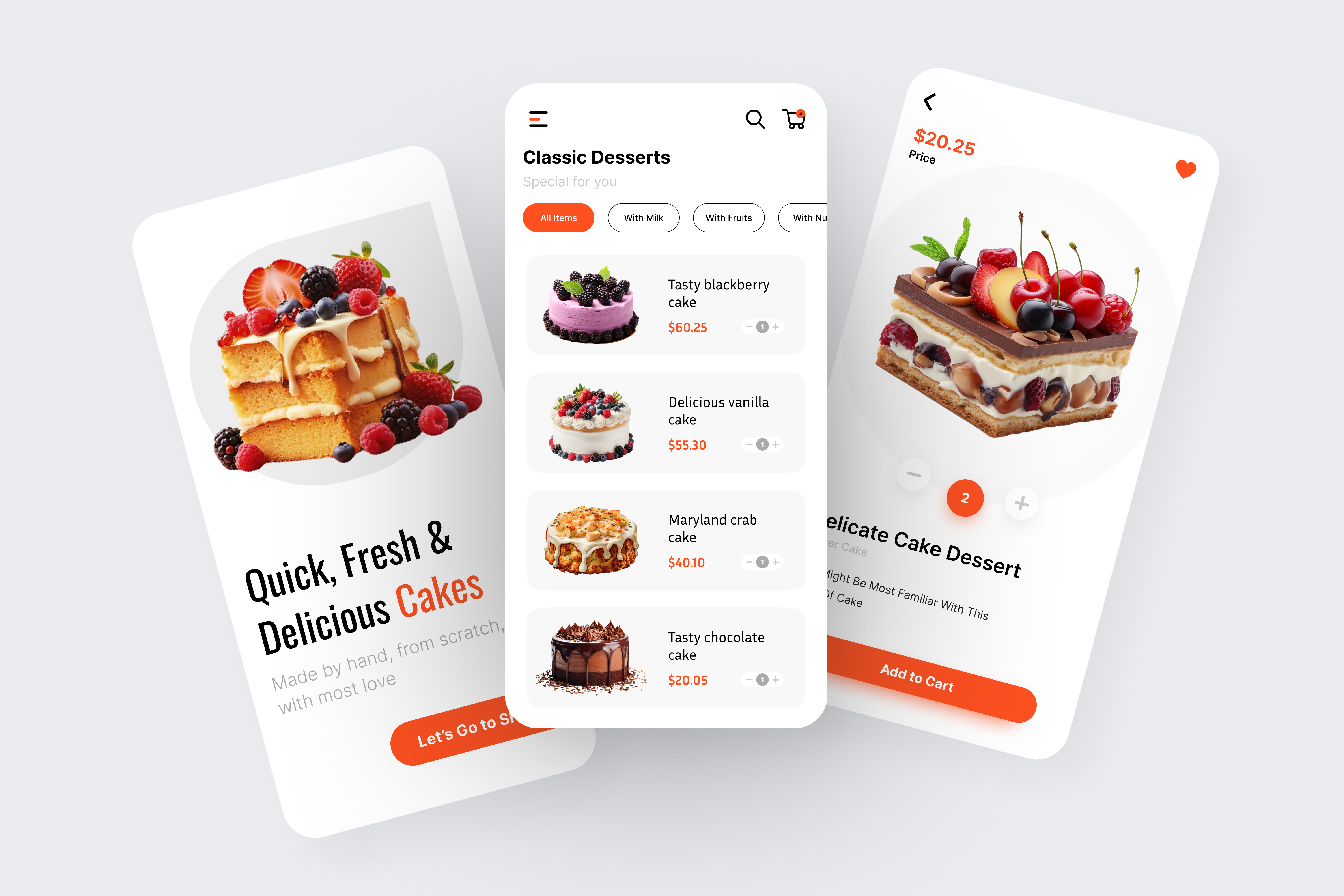 Cake Bakers App app app design cake cake app cakeshop design mobile design top trend trending ui ux