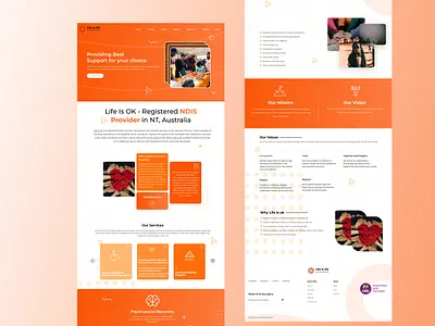 Life Is Ok branding design illustration mobile app ui ux