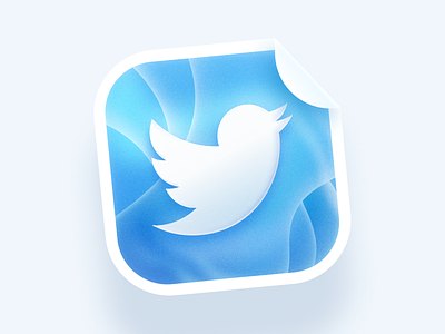 Day 24 - Twitter Bird 🍬 app app icon art branding figma graphic design icon illustration logo style twitter vector visual design
