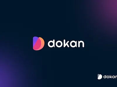 Dokan Logo branding color cool design dokan ecommerce illustration latest logo multi product ui ux vendor website