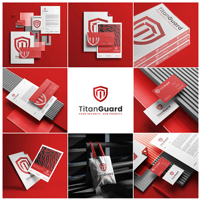 Logo Design company for TitanGuard brand identity branding branding design design illustration logo logodesign logos logotype ui