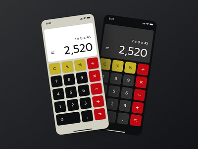 Daily UI 004/ Calculator app app design careerfoundry daily challenge 004 daily ui daily ui 004 daily ui challenge design figma ui challenge 004