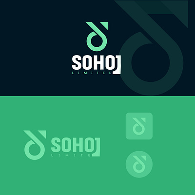 Creative Logo For Sohoj Limited brand brand logo branding creative logo custom logo data logo logo logo type logo typo logomark logos sohoj limited tochnology logo