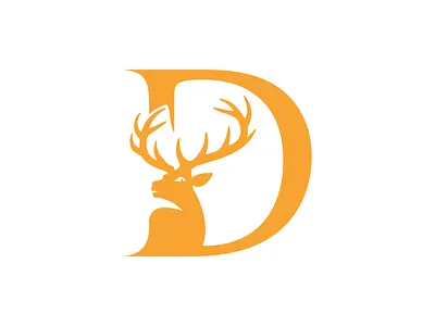 Deer head Logo Template vector icon illustration design graphic