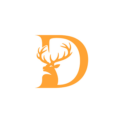 Deer head Logo Template vector icon illustration design graphic