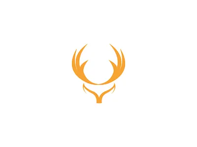 Deer head Logo Template vector icon illustration design graphic