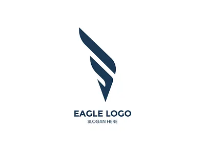 Eagle logo design vector, Illustration animal