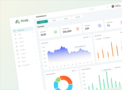 A Comprehensive Dashboard Design dashboard datavisualization design uiux