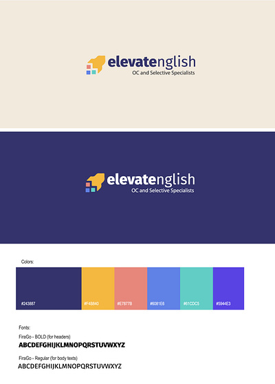 Logo Design for Elevate English