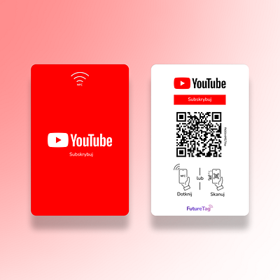 NFC CARD // QR CODE // YOUTUBE