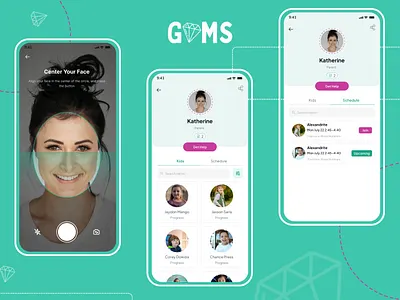 Educational Mobile Application UX/UI Design