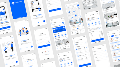MedAppoint Mobile App doctor graphic design mobileapp ui ux