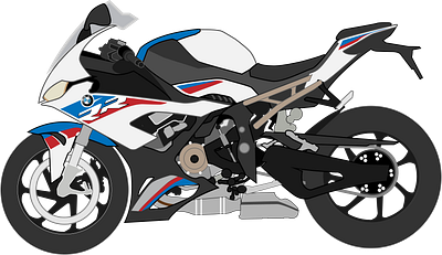 Illustrations of bikes design graphic design illustration vector