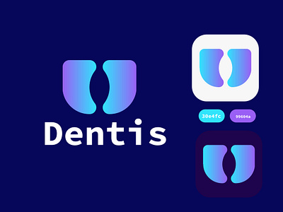 Dentis Logo Design, Modern Dental Logo & Brand Design, App Logo app logo brand dentis logo branding dentis app corporate logo creative logo dental logo dental modern app logo dentis app logo dentis concept dentis logo gradient logo dentis logo app dentis logo business dentis logo logo design modern app logo modern dentis logo