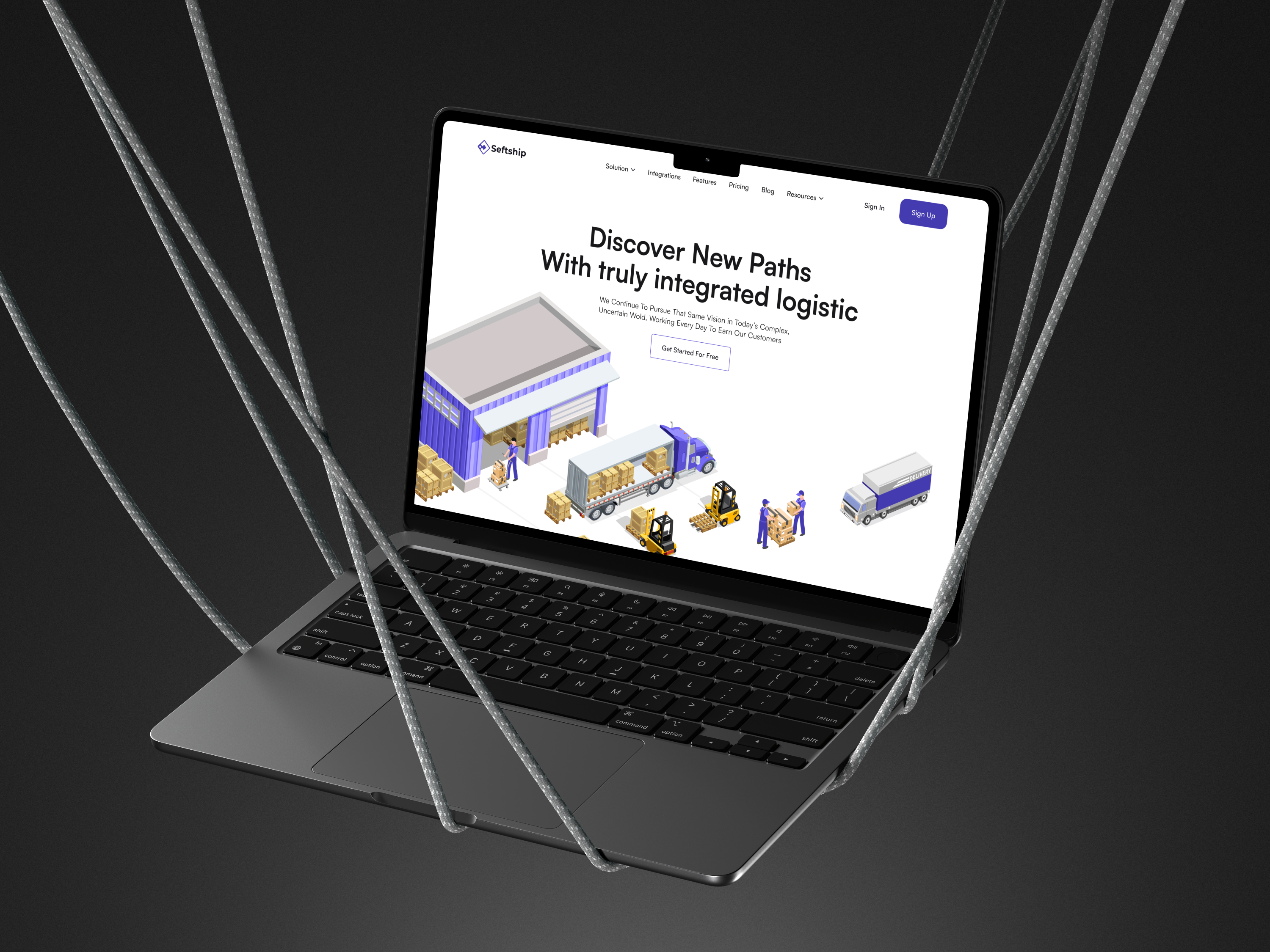 Seftship - Website for Cargo Transportation Solutions cargo cargo service company container corporate delivery delivery service landing page logistic website logistics logistics company parcel shipment shipping shipping container shipping tracking transportation ui web design website