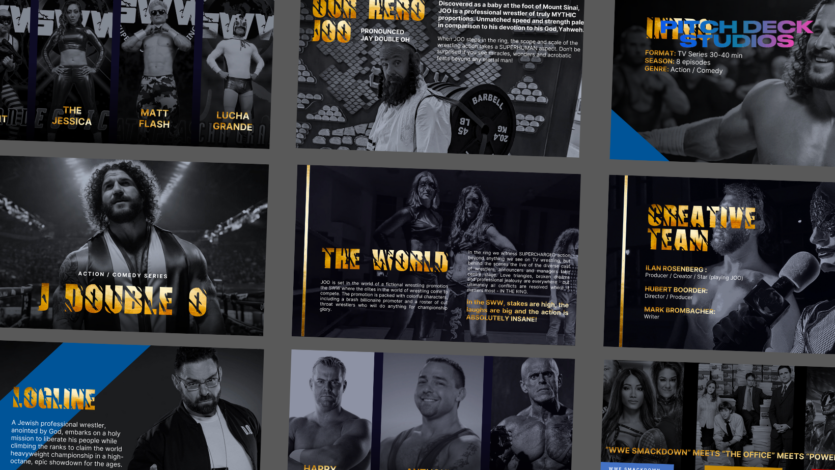 Example of Film Pitch Deck   Cinematic Style