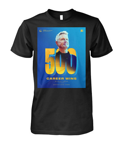 Steve Kerr 500 Regular-Season Wins Shirt