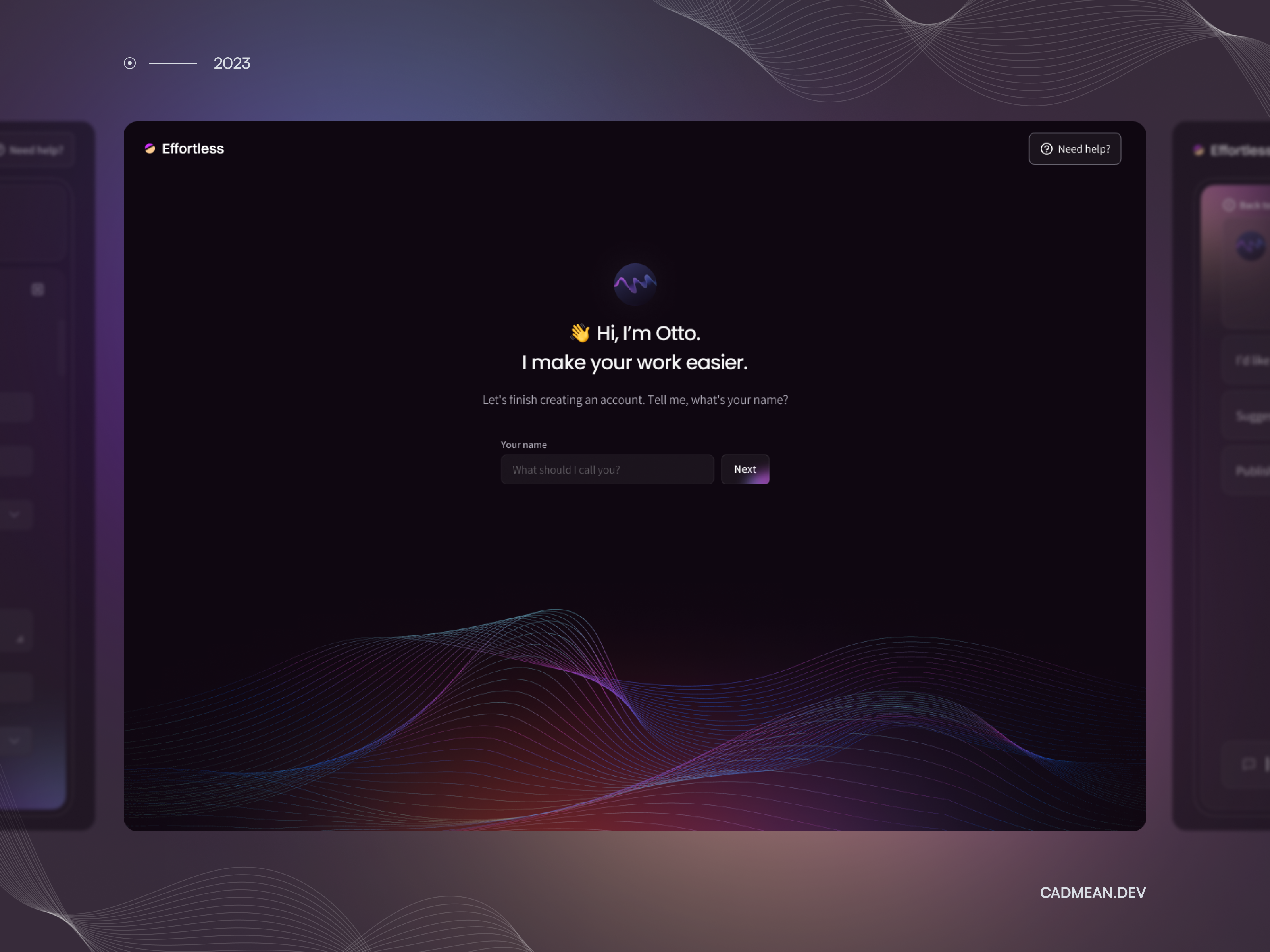 AI-powered automation tool ai app dark dashboard glassmorphism tool ui ux web platform