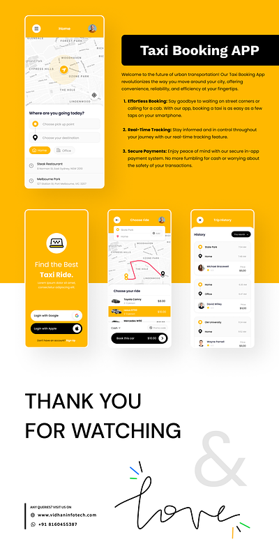 Taxi Booking App 2024 application cab design figma taxi taxiapp taxibooking