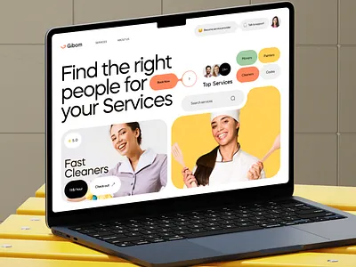 UI Of Application For Finding House Services graphic design logo ui