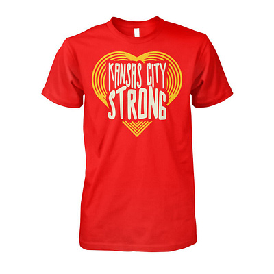 KC Strong Kansas City Parade Shooting Shirt design illustration