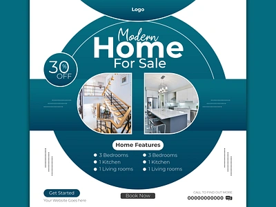 professional real estate social media post design abstract broker design dreamhome home home for sale instagram post investor marketing minimal modern post property real estate realestateagent realtor sale sold trend vector