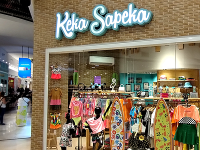 Keka Sapeka - Infanto e teen comfy trend childrens wear clothing brands clothing store clothing wear design capixaba girando ideias graphic design logo logotype moda infantil shopping wear