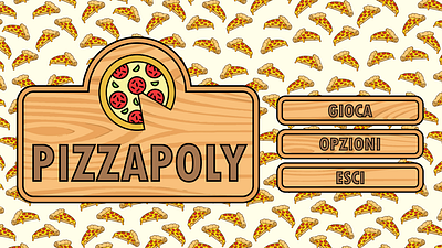 PIZZAPOLY - UNIVERSITY PROJECT graphic design ui