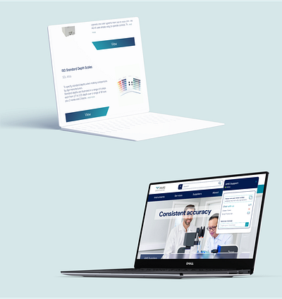 AMS Laboratory Technologies branding ui ux design website design