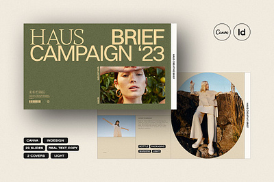 HAUS Creative Brief bauhaus brand guide brand strategy collective considered creative presentation direction freyja haus haus creative brief indesign intentional studio studio standard type layout