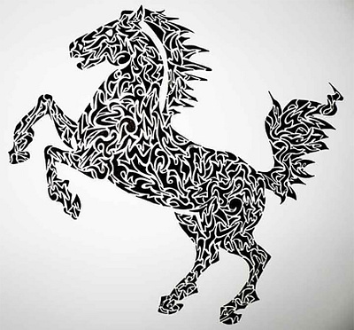 🐎 Horse - Hand Drawn Art & Illustration art blackandwhite conceptart conceptartist hand drawn handillustration horse horse art illustration