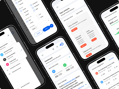 AIdeate Mobile - Seamless SMM on Any Device adaptive adaptive ui ai analytics cross device data visualization ios mobile mobile data mobile marketing mobile smm mobile ux on the go quick access responsive design touch interface ui ux