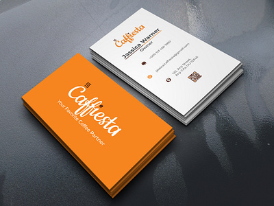 Cafe Business Card adobe illustrator adobe photoshop banner branding design graphic design illustration logo social media ui