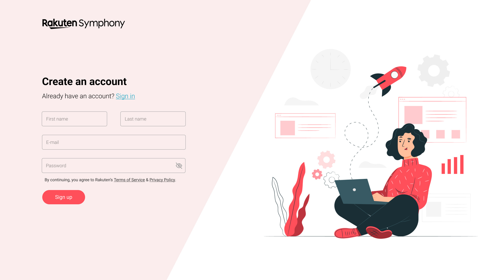 User Registration Design figma ui user registration