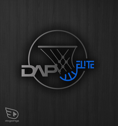 Logo concepts - hoops training basketball branding chipdavid dogwings hoops logo sports graphic vector