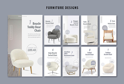 Furniture Design Catalogue brochure catalogue graphic design photoshop