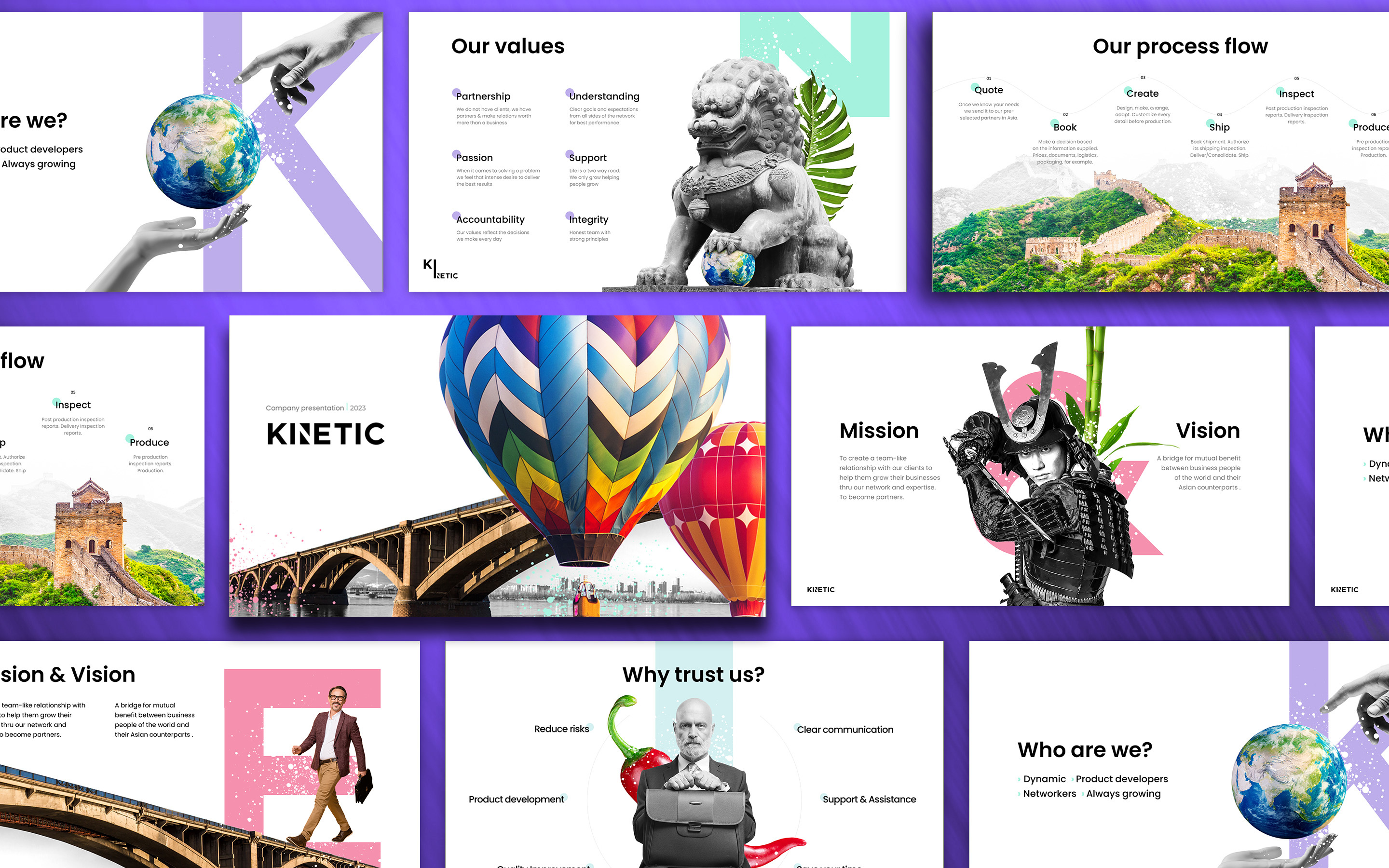 Collage PowerPoint Presentation ai branding collage company presentation deck design google slides graphic design pitch deck pitch deck design power point powerpoint presentation presentation design presentation layout typography