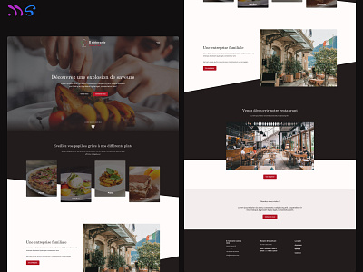 Restaurant home page design homepage restaurant ui ui design ux ux design webdesign