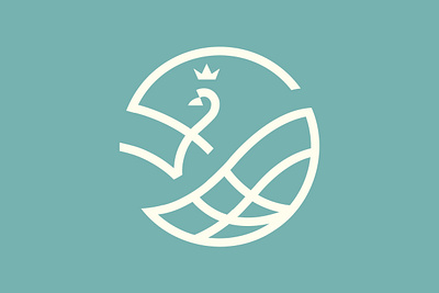 Vintage Swan Logo branding logo swanlogo vintagelogo