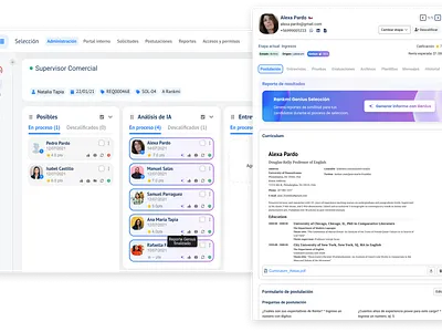 Match Candidates - IA ats ia product design ui