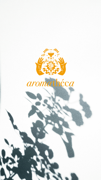 Perfume Company Aromatheca aromas beauty bohemian branding design graphic design logo perfume vintage