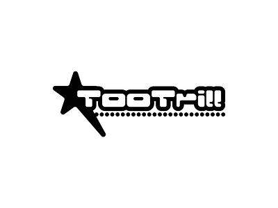 TooTrill logo design design graphic design illustration logo streetwear streetwear logo tootrill logo vector y2k