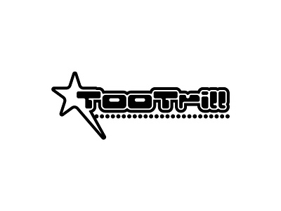 TooTrill logo design design graphic design illustration logo streetwear streetwear logo vector y2k y2k logo