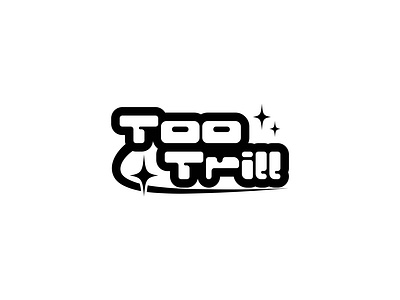 TooTrill logo design design graphic design illustration logo logo design ideas streetwear streetwear logo vector y2k y2k logo