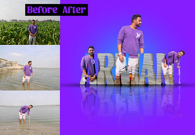 Photo Editing 3d adobe photoshop background remove branding graphic design